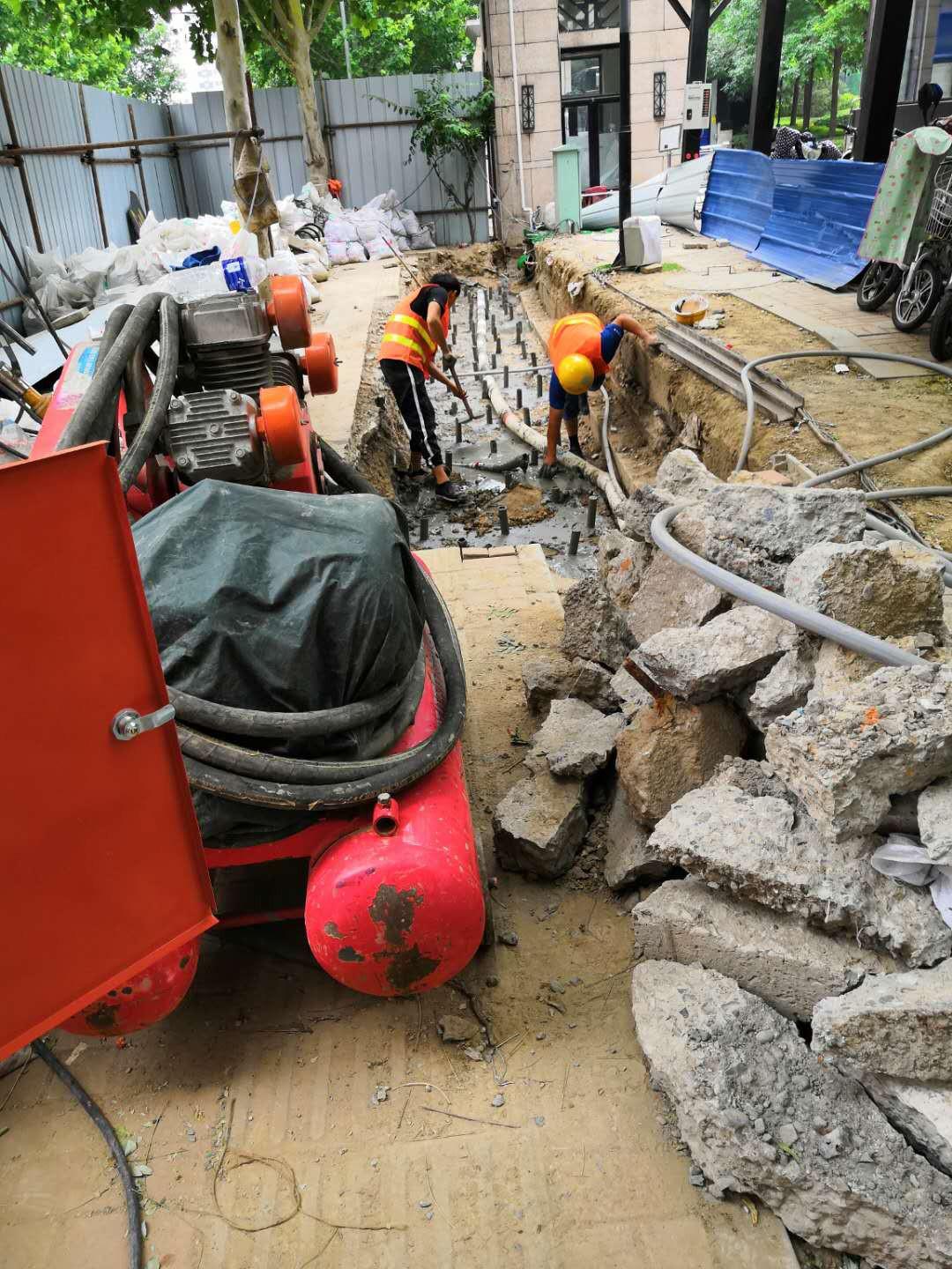 文安地基加固解决房子的地基下沉问题